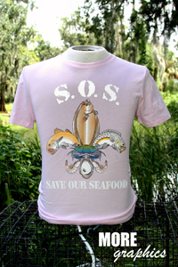 SOS - Save Our Seafood - Shirt